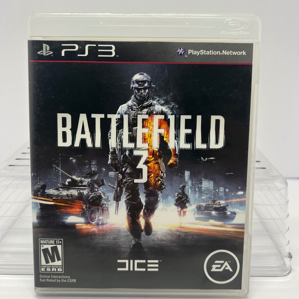 Battlefield 3 Video Game for Sony PlayStation 3 PS3 Tested 2011